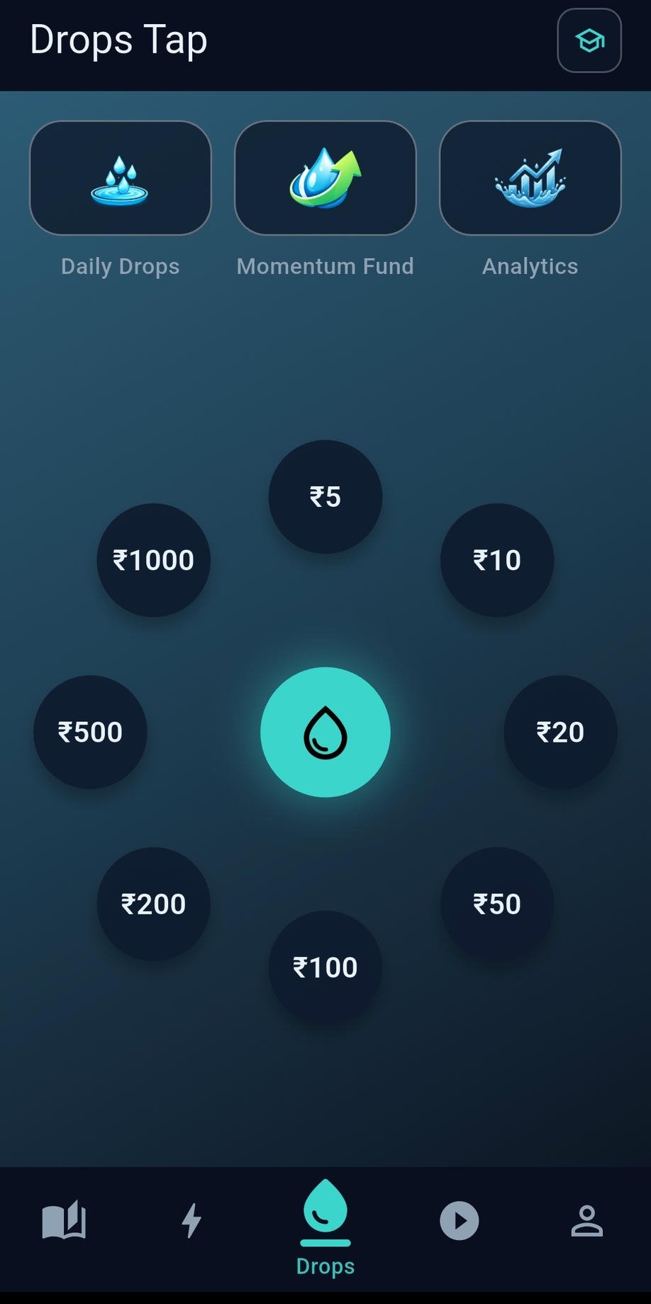 Habit Builder Drops Tap